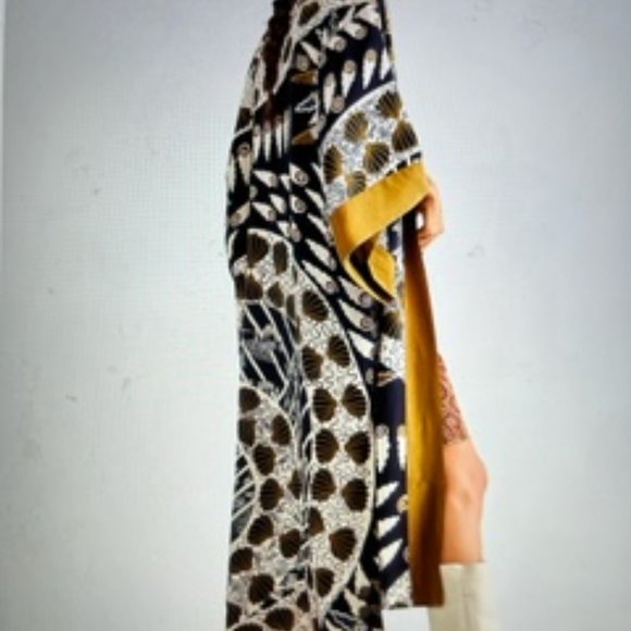 Zandra Rhodes Free People Diamond Duster Kimono NEW - Picture 2 of 6